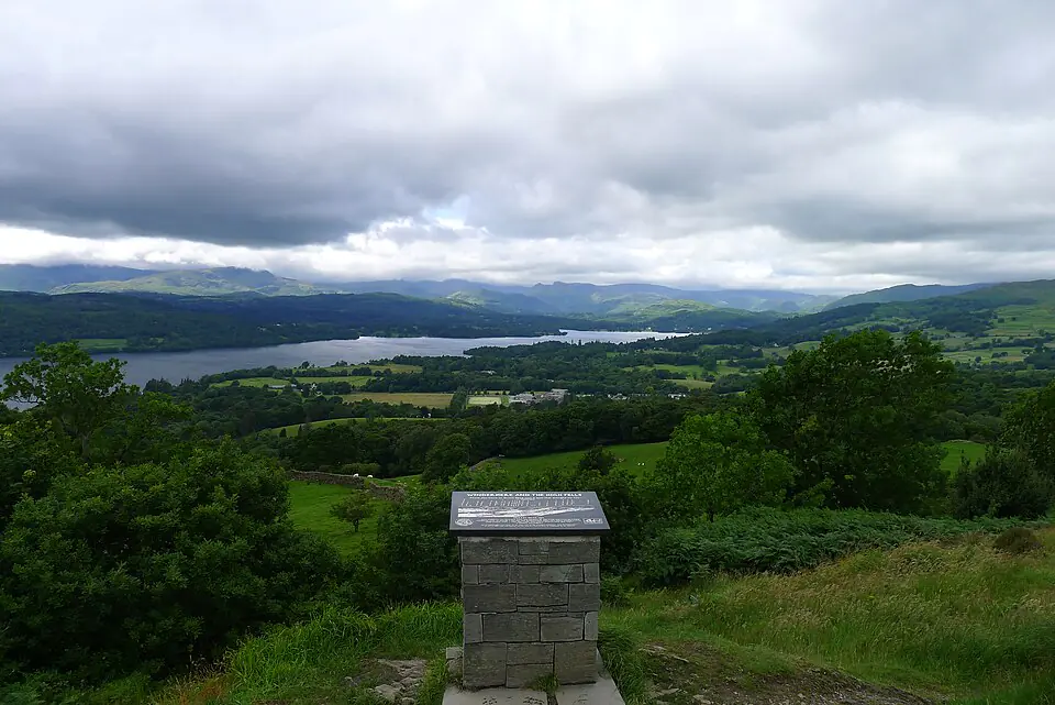 Windermere and the high fells from Orrest Head