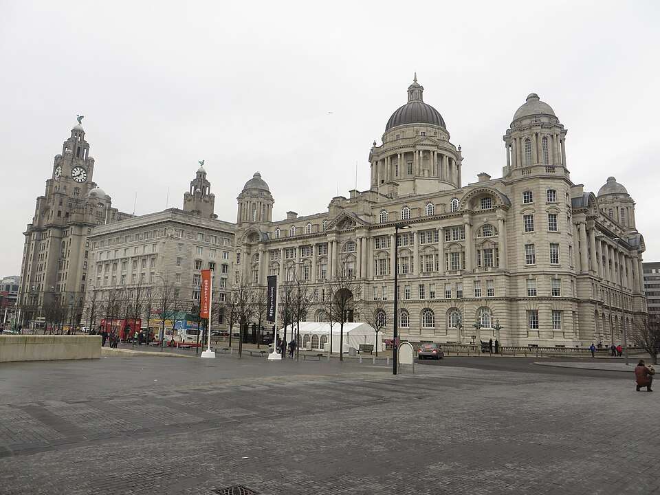The Three Graces at the Pier Head, Liverpool